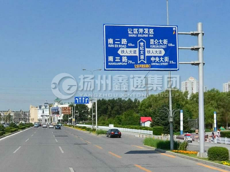 BZG-004，交通標(biāo)志桿，鍍鋅交通標(biāo)志桿