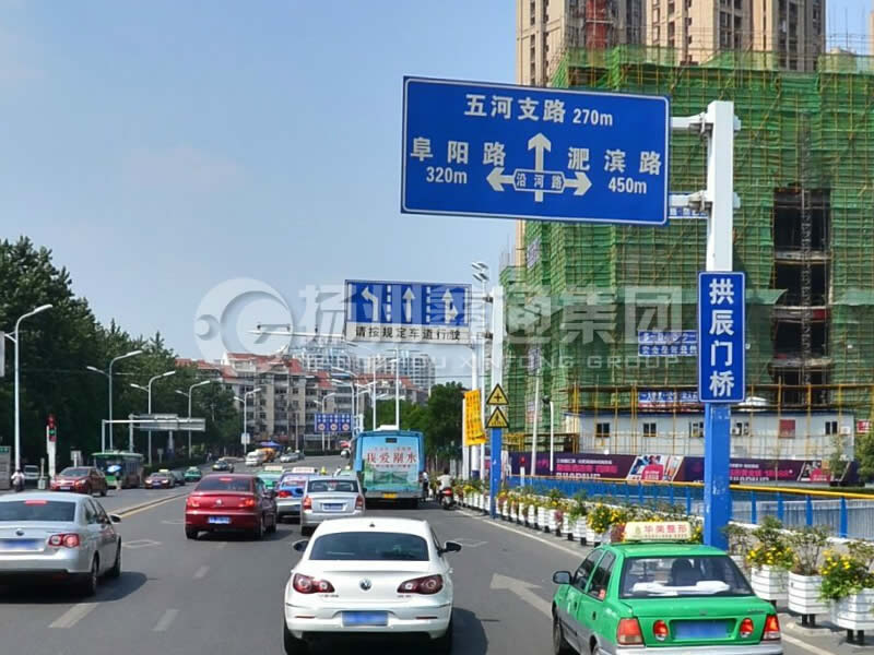 BZG-017，F(xiàn)型交通標(biāo)志桿，合肥交通標(biāo)志桿