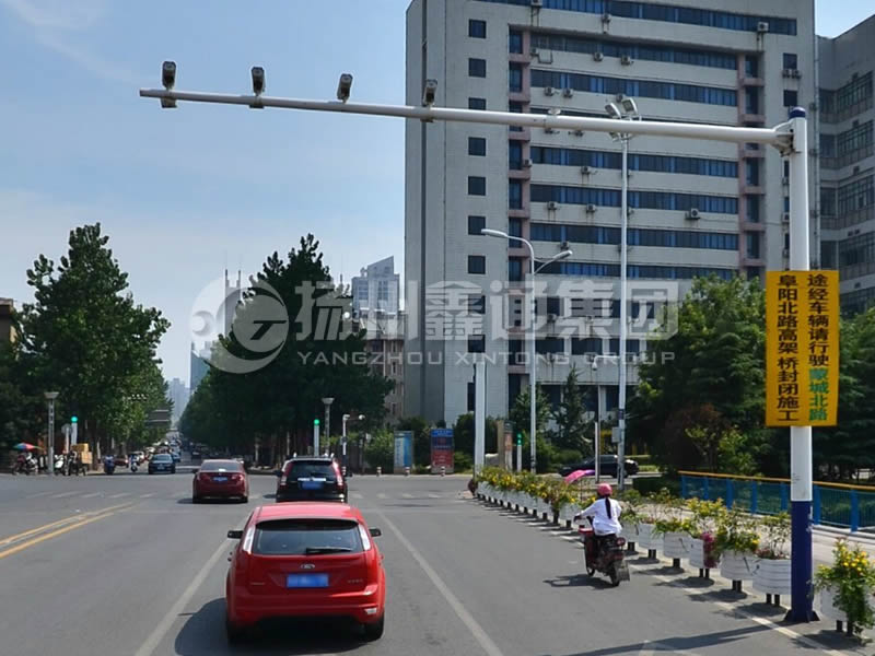 DJG-009，電子警察桿，圓錐電警桿