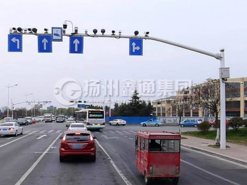 DJG-011，電子警察桿，闖紅燈抓拍桿