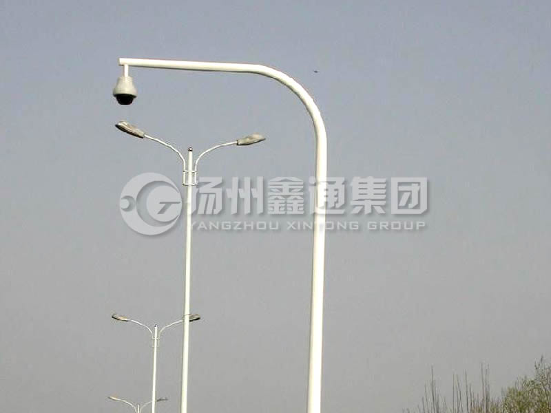 DJG-014，電子警察桿，彎臂球機(jī)桿