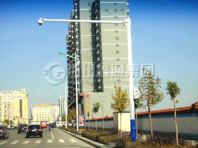 DJG-016,電子警察桿，八棱球機(jī)桿