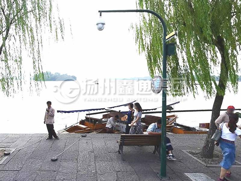 DJG-021，電子警察桿，自彎球機(jī)桿