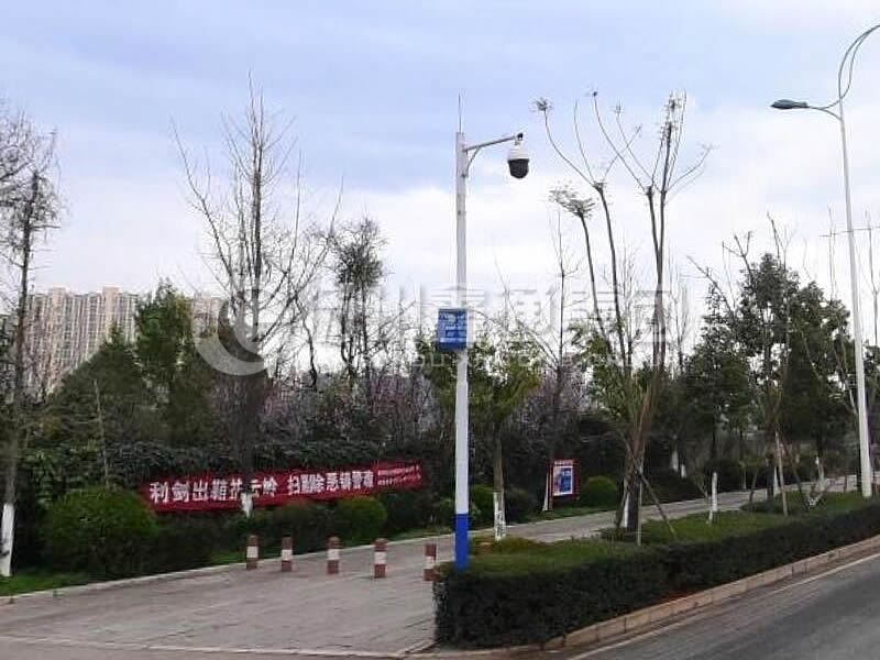 DJG-025，電子警察桿，治安監(jiān)控桿