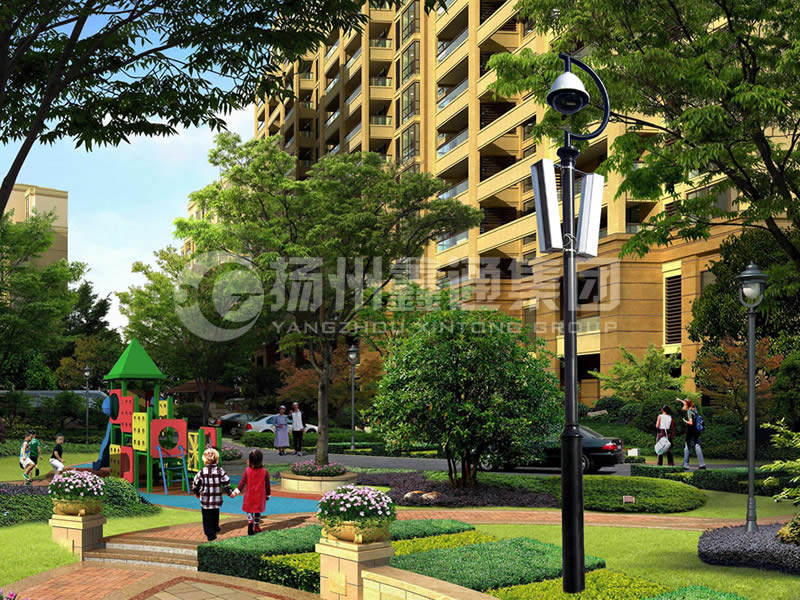 DJG-027，電子警察桿，小區(qū)監(jiān)控桿