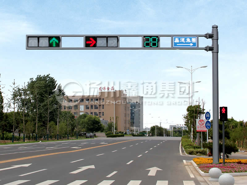 XHDG-001，八棱立桿框架信號(hào)燈桿