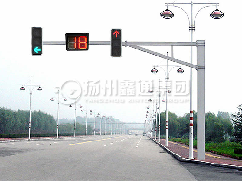 XHDG-052，方桿信號(hào)燈桿，淄博信號(hào)燈桿